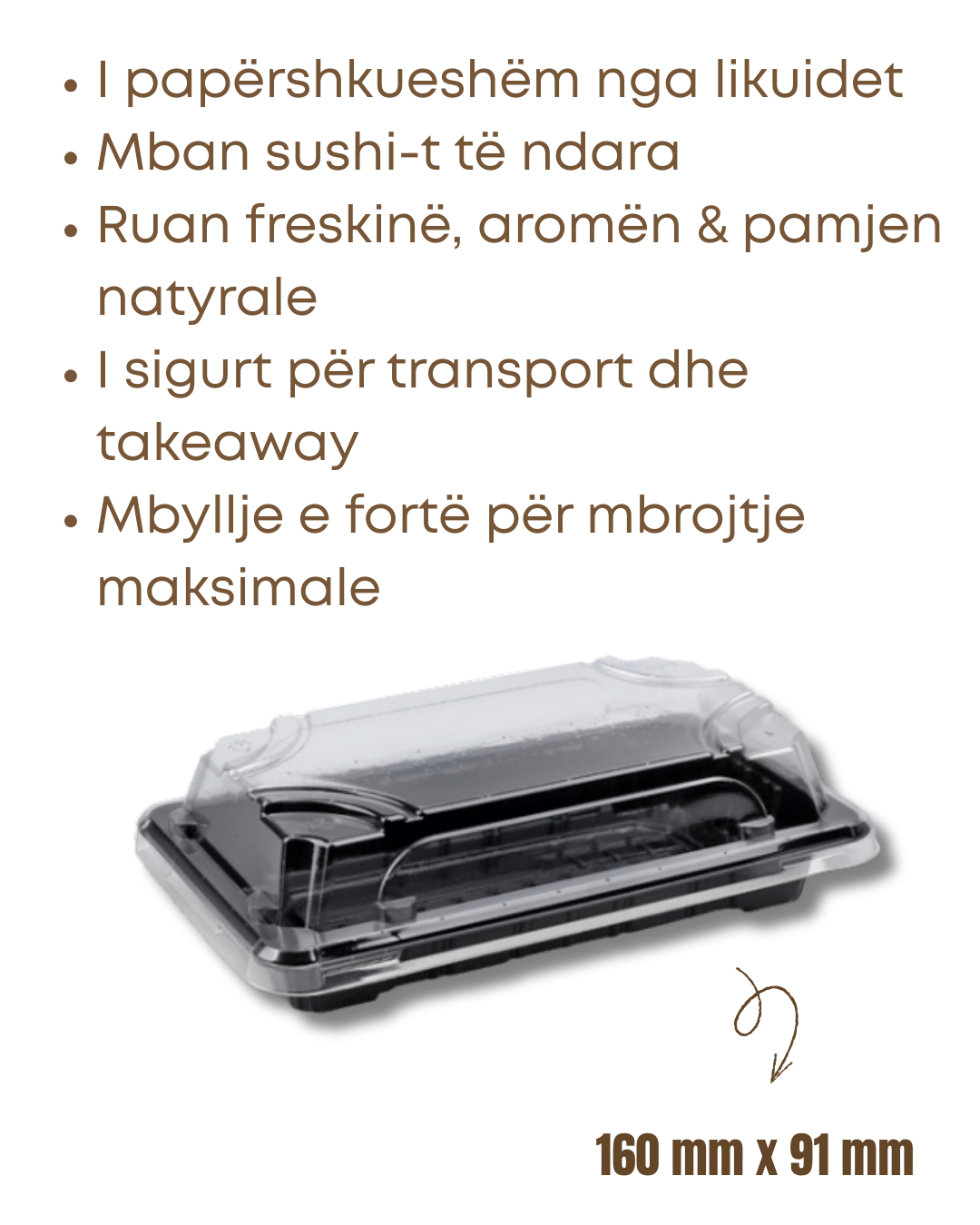 mbajtese per sushi